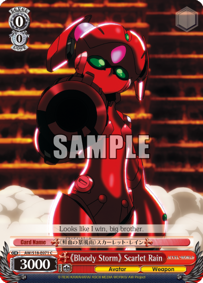 《Bloody Storm》 Scarlet Rain