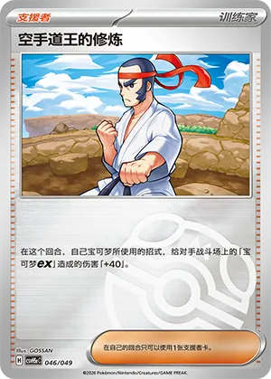空手道王的修炼