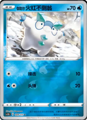 伽勒尔 火红不倒翁