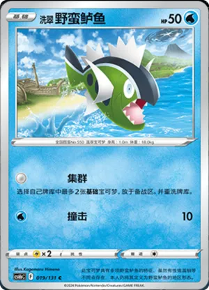 洗翠 野蛮鲈鱼