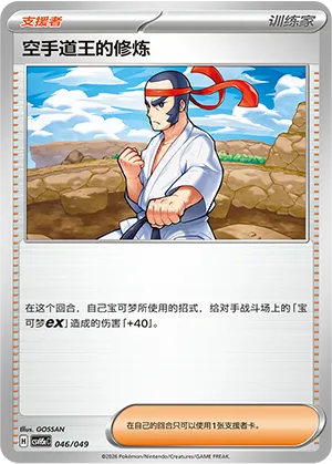 空手道王的修炼
