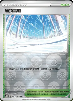 通顶雪道