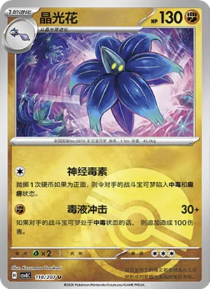 晶光花