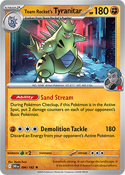Team Rocket's Tyranitar