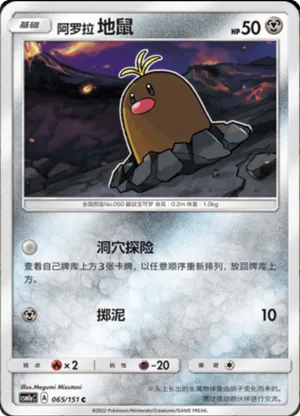 阿罗拉 地鼠