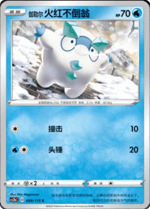 伽勒尔 火红不倒翁