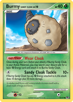 Burmy Sandy Cloak