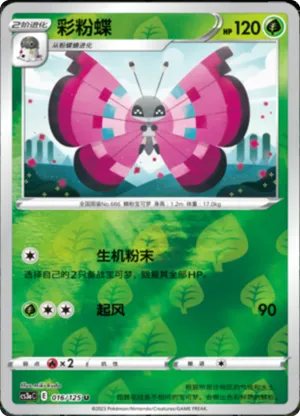 彩粉蝶