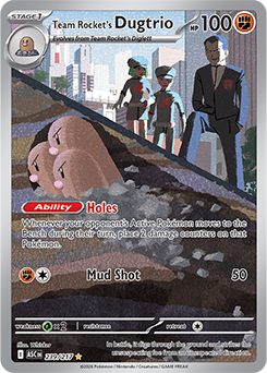 Team Rocket's Dugtrio