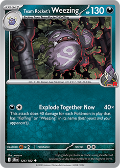 Team Rocket's Weezing