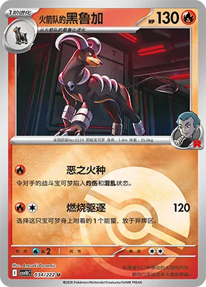 火箭队的黑鲁加