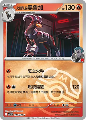 火箭队的黑鲁加